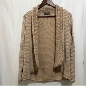 Wooden Ships Anthropologie Paola Buendia Textured Cotton Cardigan M/L